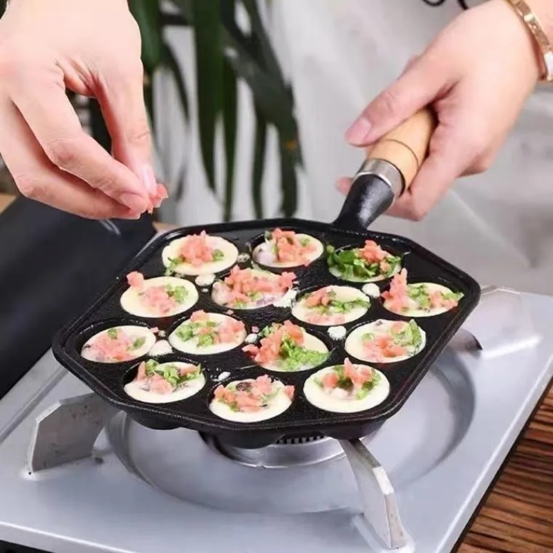 Backen Takoyaki Pfanne 14 Löch – Takoyaki Grill Plate Bewertung und Preis