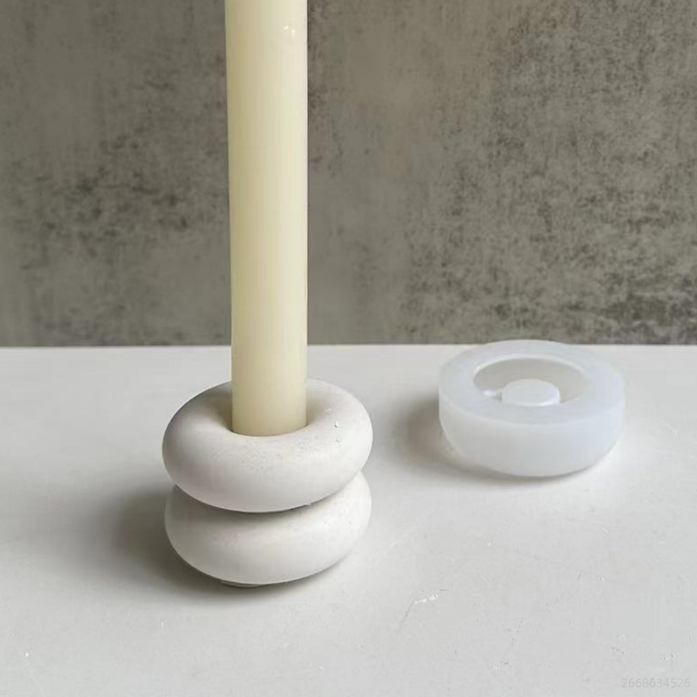 Runde Donut Kerzenhalter Silik – Donut Mold Silicone Bewertung und Preis