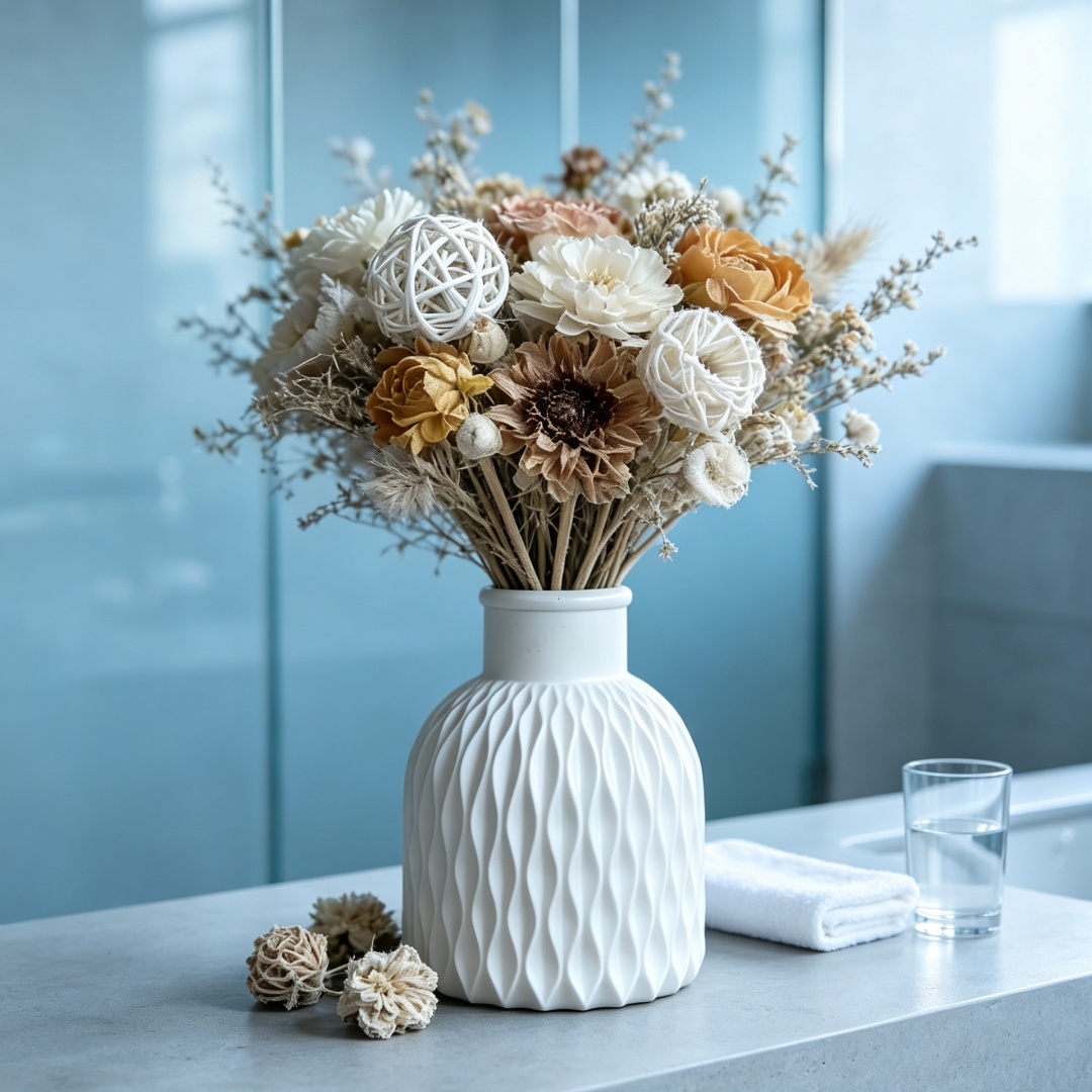 Nordische moderne Beton-Blumen – Potsticker Mold Bewertung und Preis